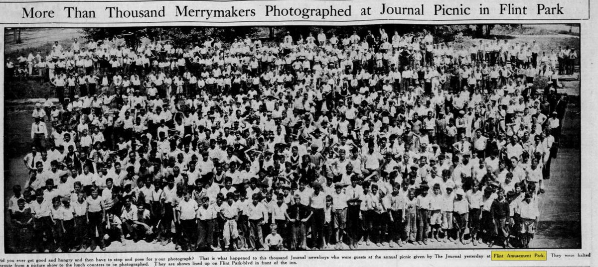 Flint Park (Flint Amusement Park) - Jul 15 1931 Article